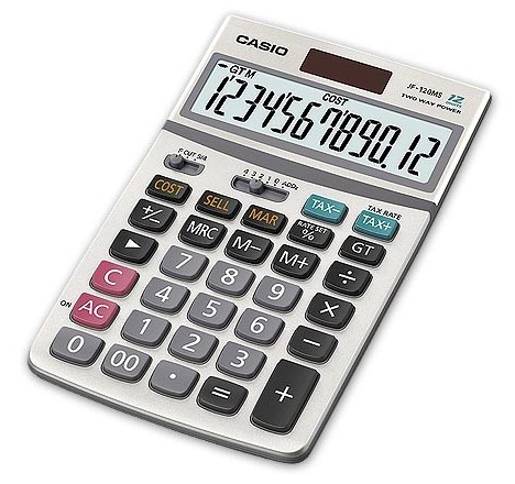 MÁY TÍNH CASIO JF-120MS