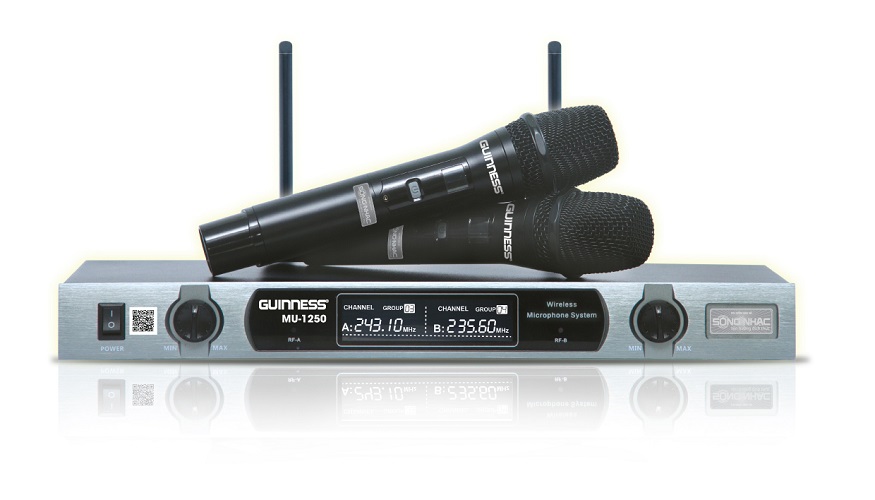 Micro không dây Guinness MU-1250