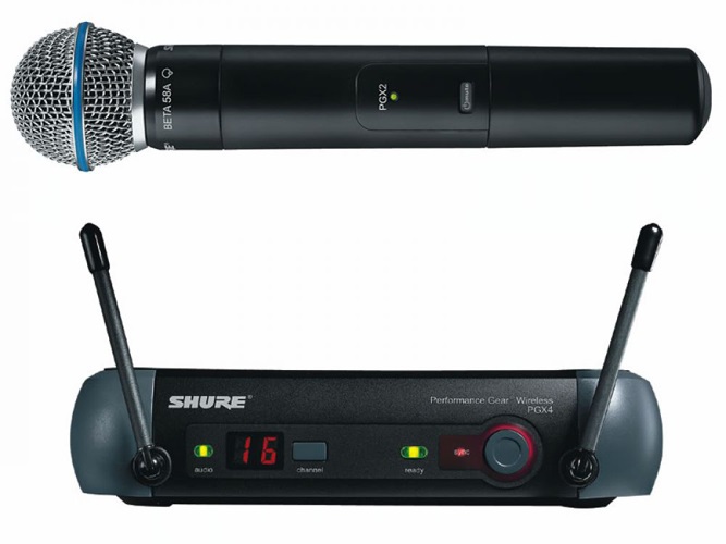 Micro Shure PGX24A/Beta58