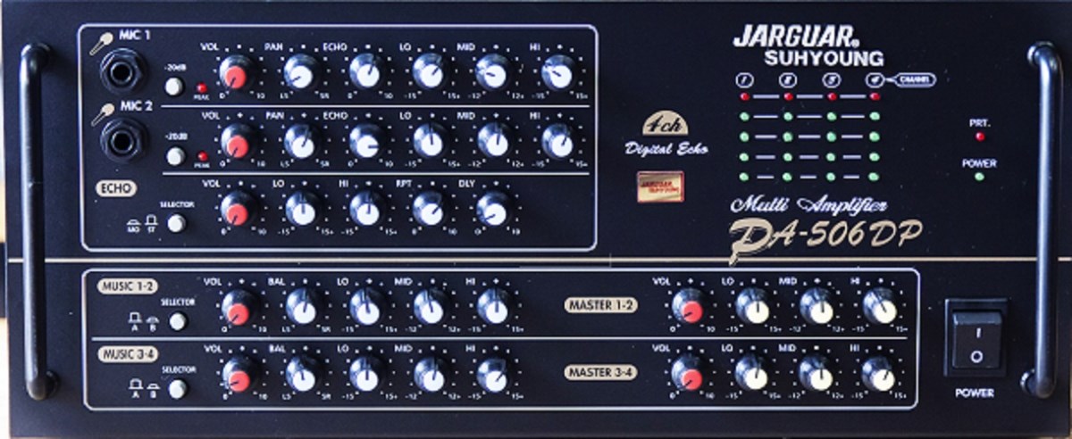 AMPLI JARGUAR SUHYOUNG PA-506DP