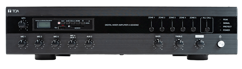 Ampli chọn 5 vùng Toa A-3212DMZ-AS