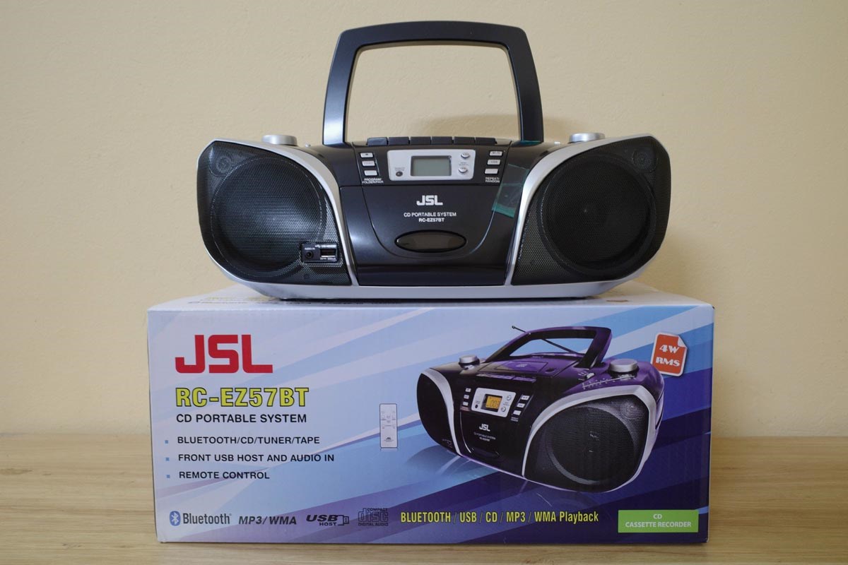 Máy Cassette JSL RC-EZ57BT (Bluetooth)