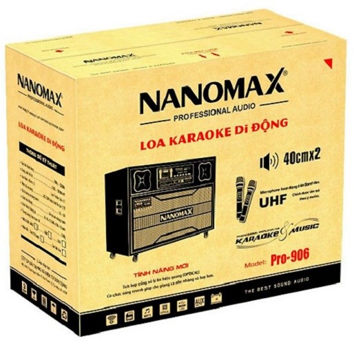 Loa Kéo Điện Nanomax Pro-906