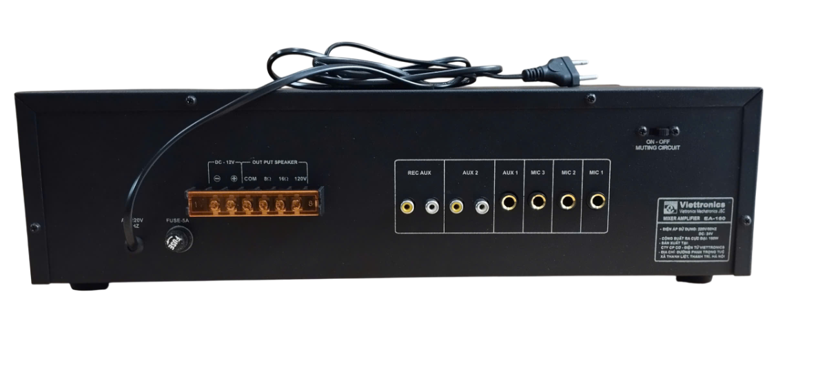 Ampli Viettronics EA-160U (USB, Bluetooth)
