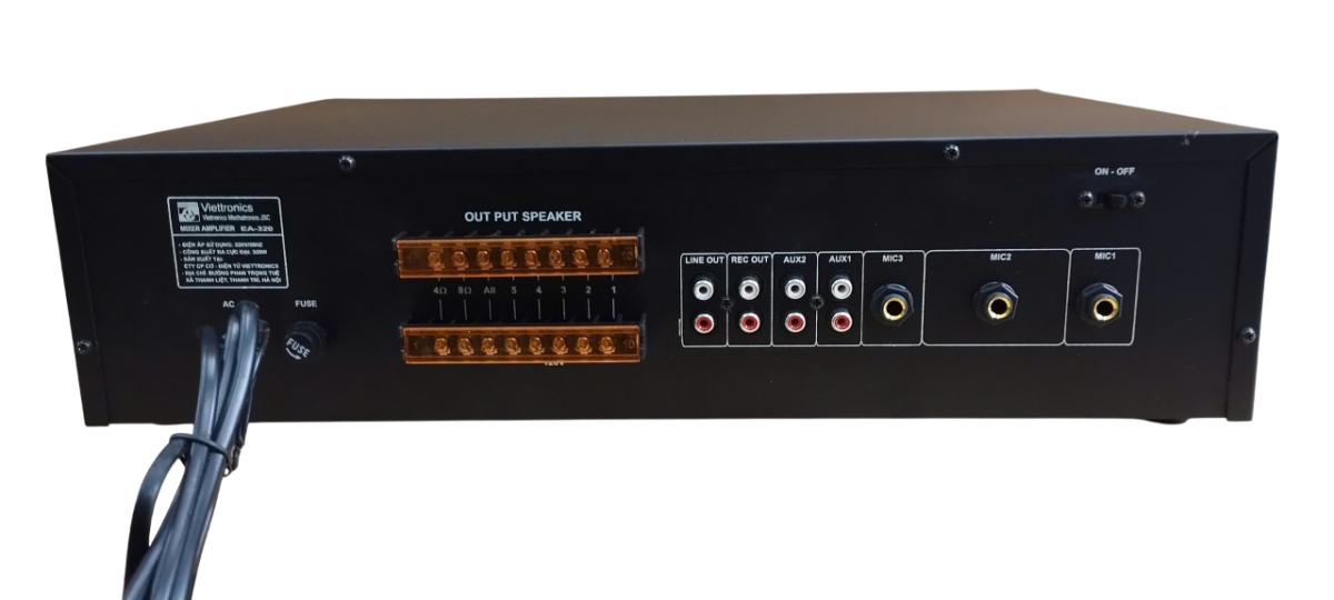 Ampli Viettronics EA-320U (USB, Bluetooth)