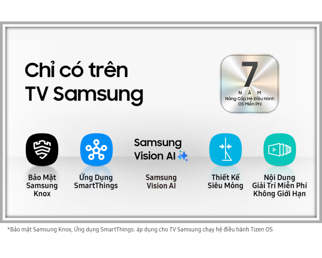 Tivi Samsung 4K 55 inch QA55Q7F5AKXXV