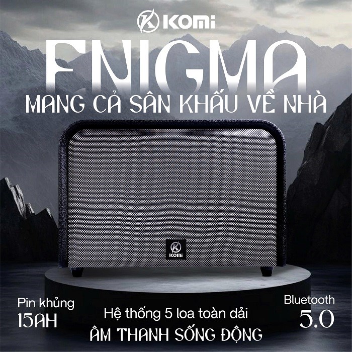 Loa di động Komi - ENIGMA